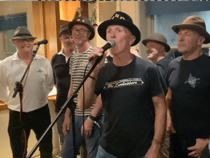 THE LANDLUBBERS Mytholmroyd Music Festival, West Yorkshire, 27th August 2023