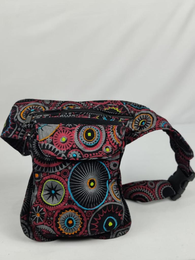 Patchwork Fanny Bag (2) Folk Nepal