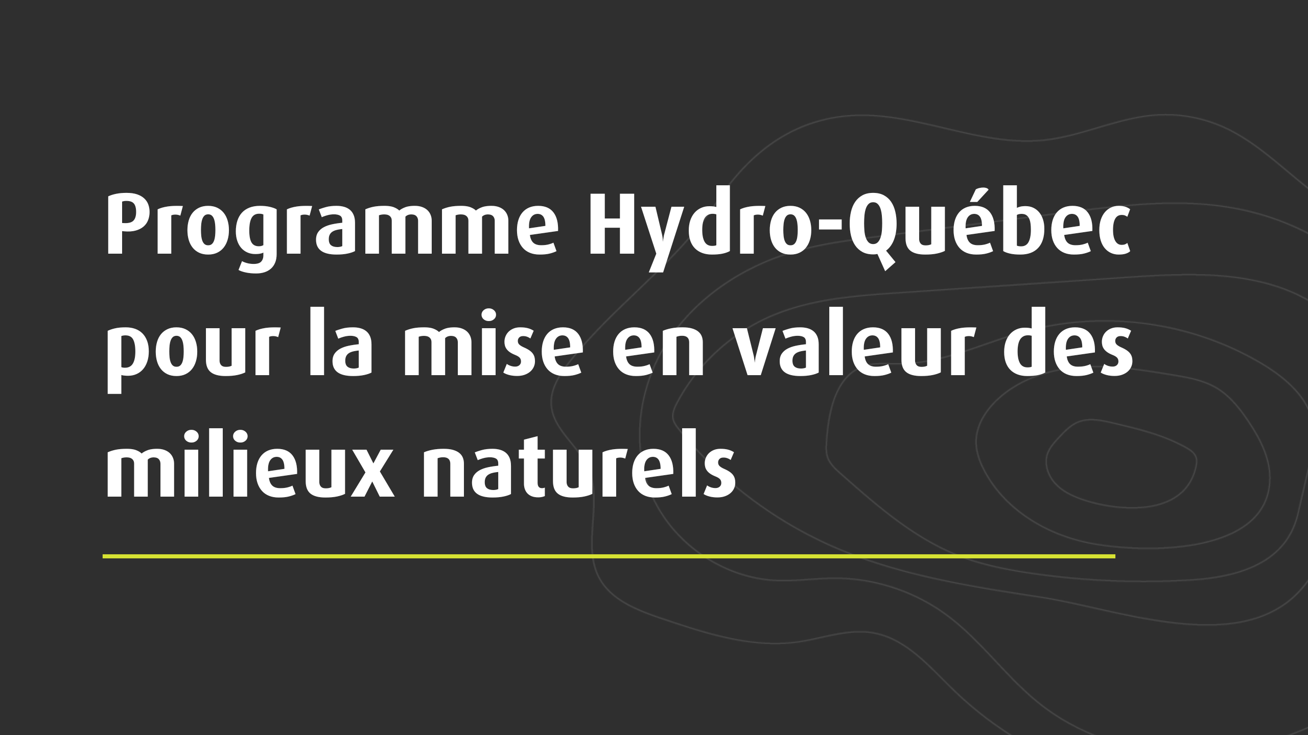 Programme hydroquébec plus de 360 000