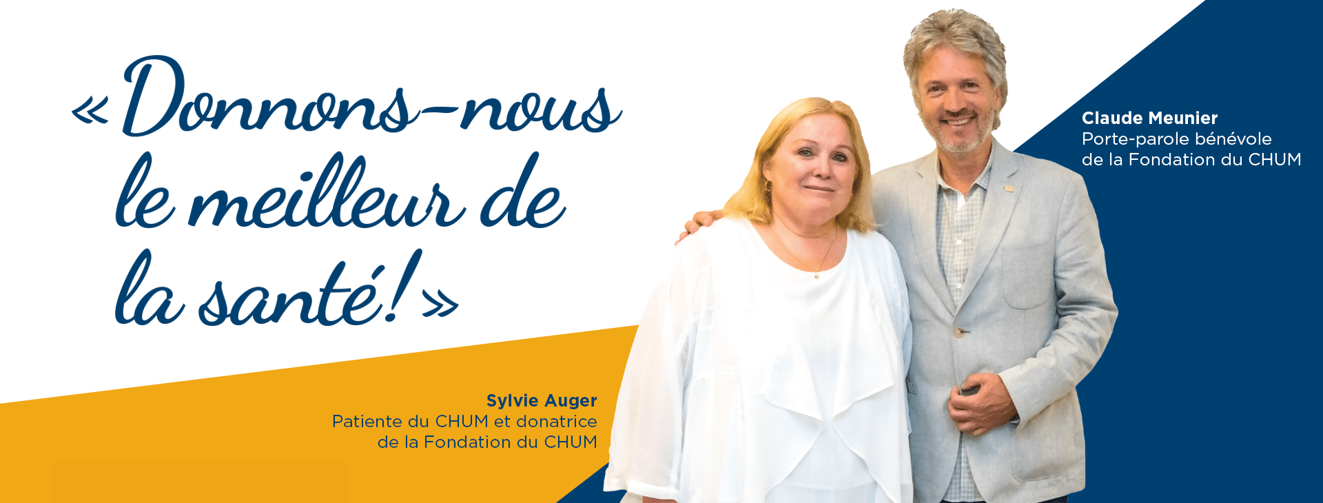 Découvrez l'histoire de Sylvie Auger Fondation du CHUM