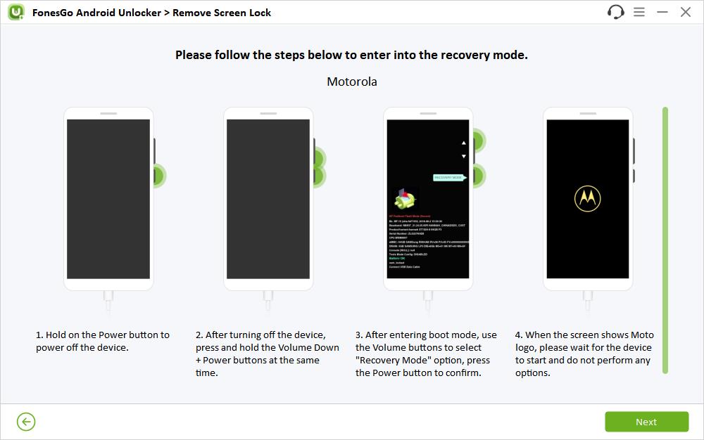 2 Ways to Unlock Motorola Phone Password without Factory Reset