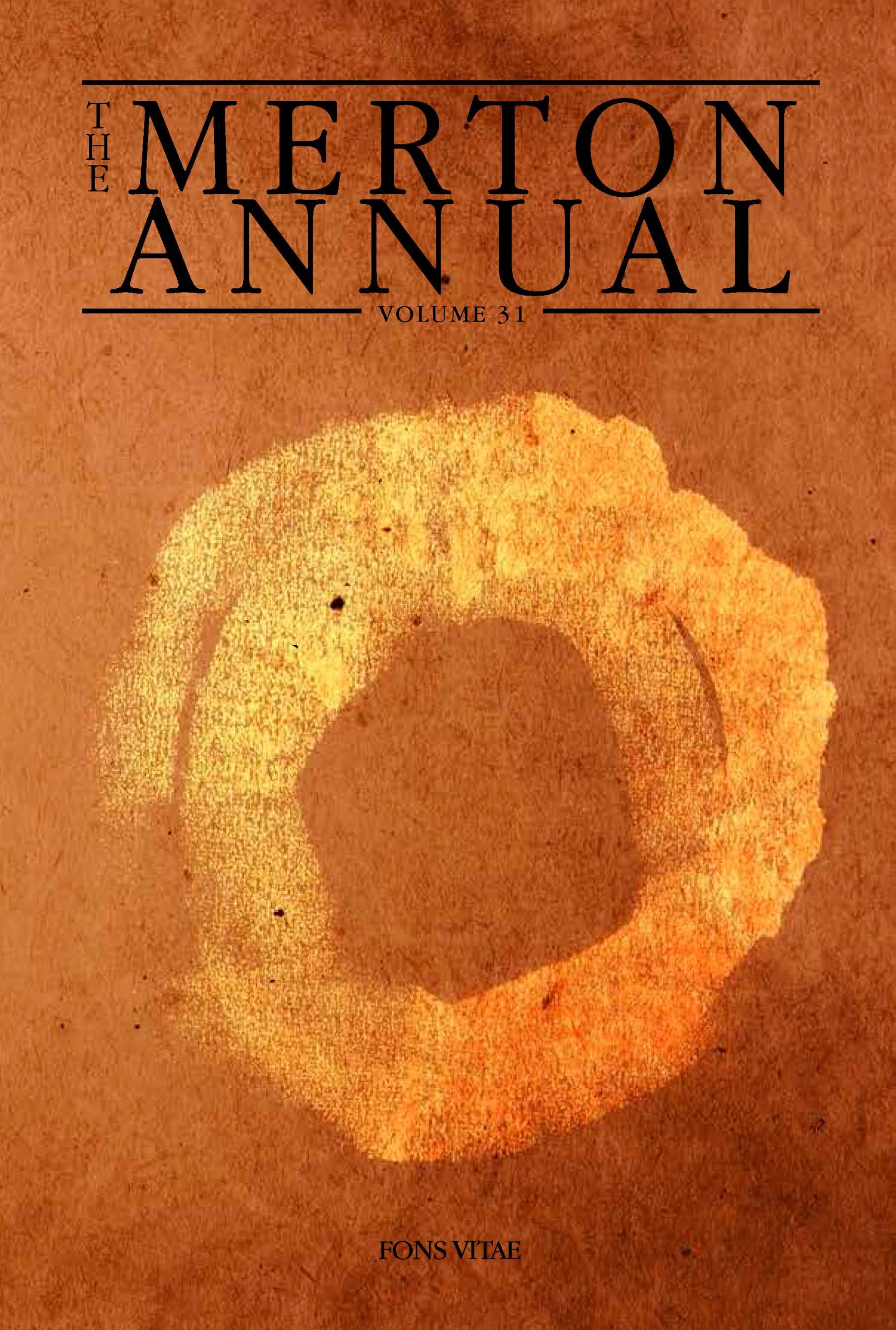The Merton Annual Volume 31 Fons Vitae Publishing