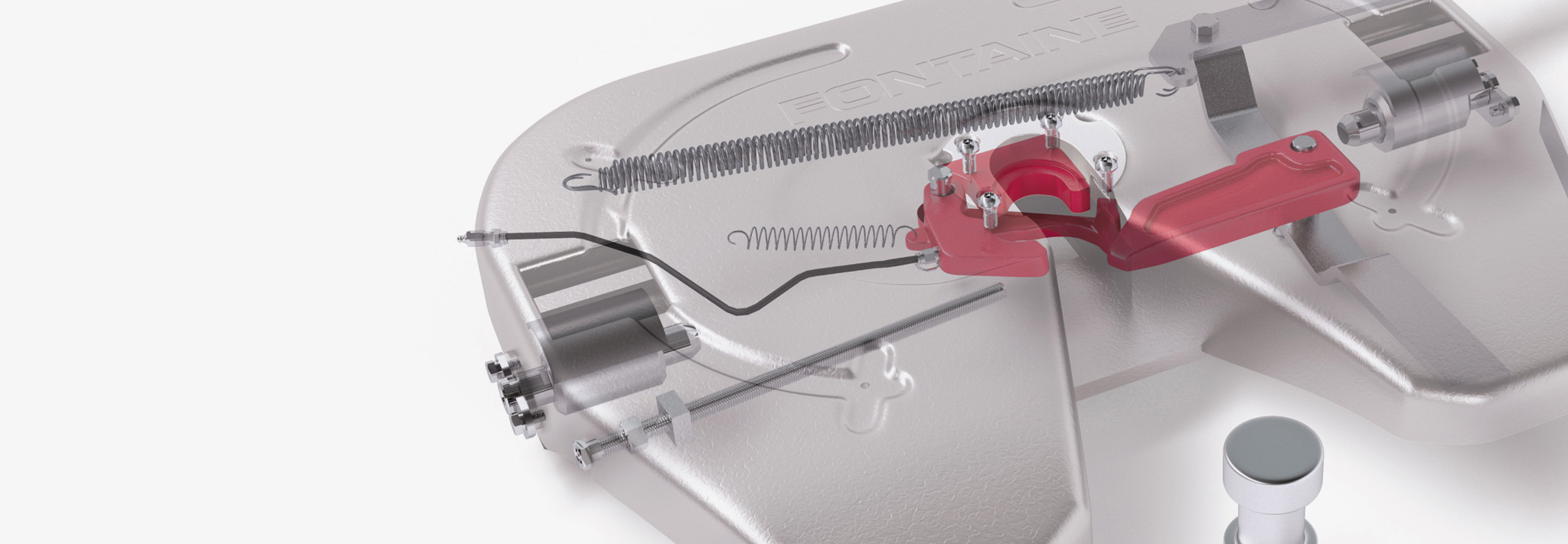 TechLock safety system Fontaine Fifth Wheel