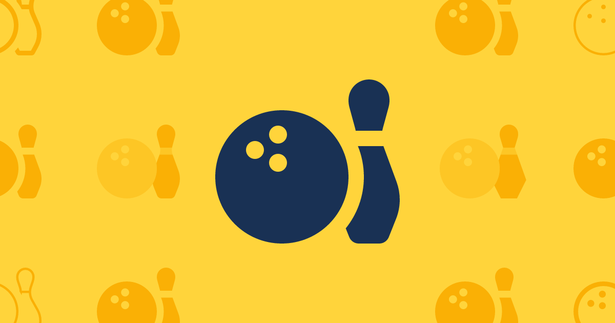 Bowling Ball Pin Solid Icon Font Awesome