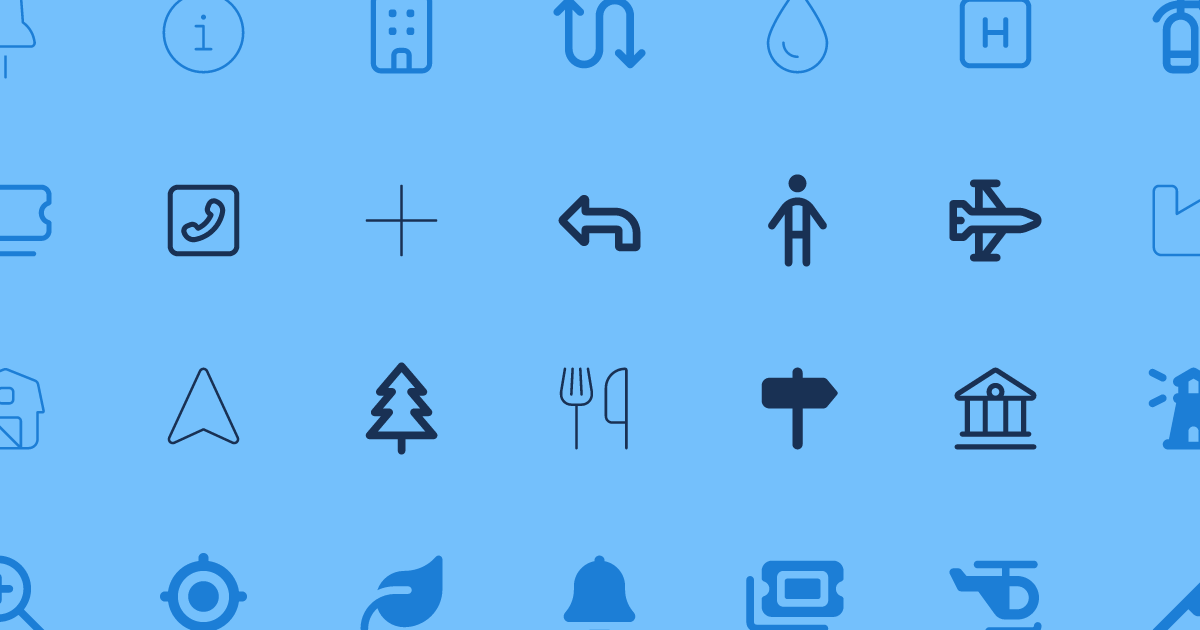 Maps Icons in Version 5 Font Awesome