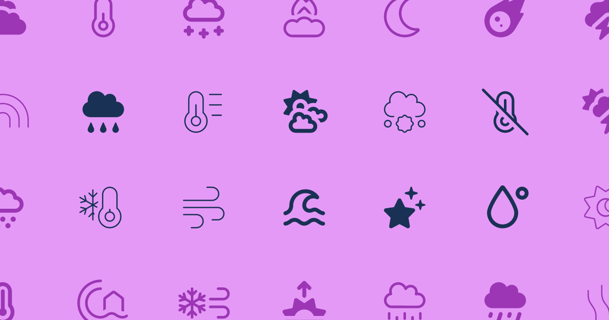 Weather Icons Font Awesome