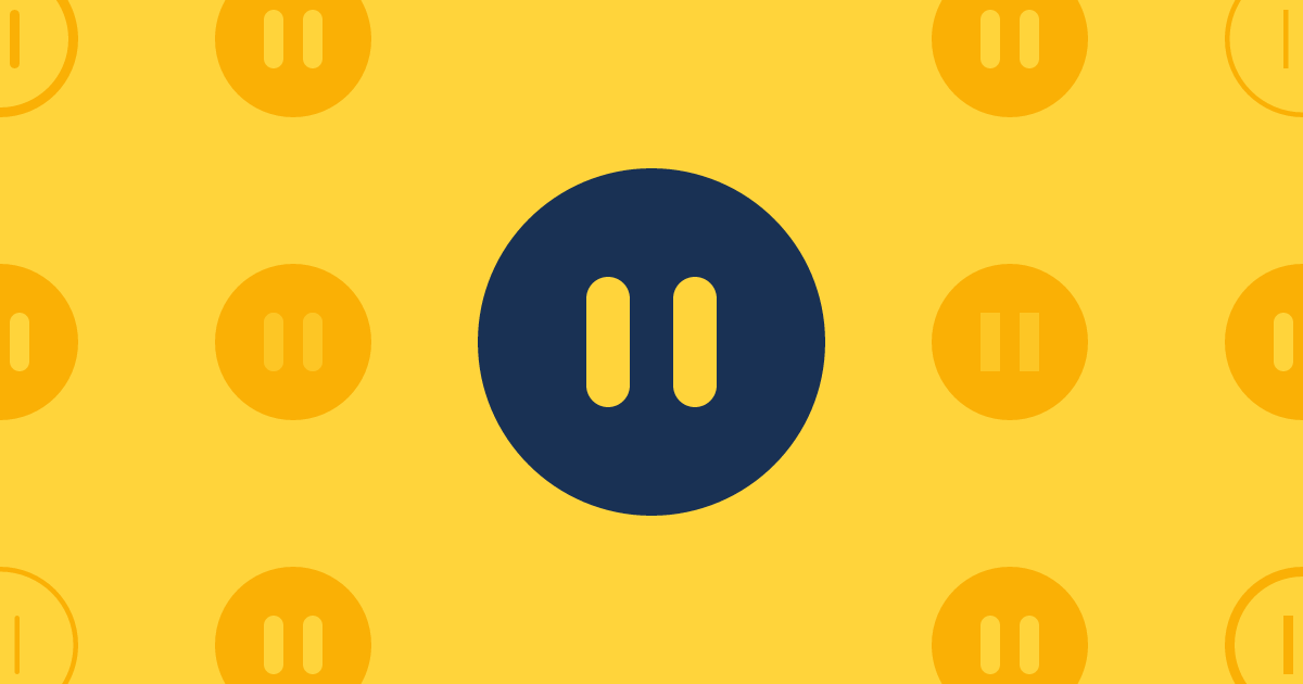 Circle Pause Classic Solid Icon Font Awesome