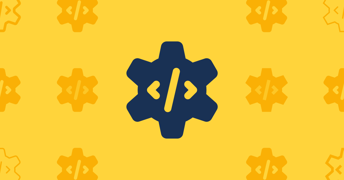 Gear Code Icon Font Awesome