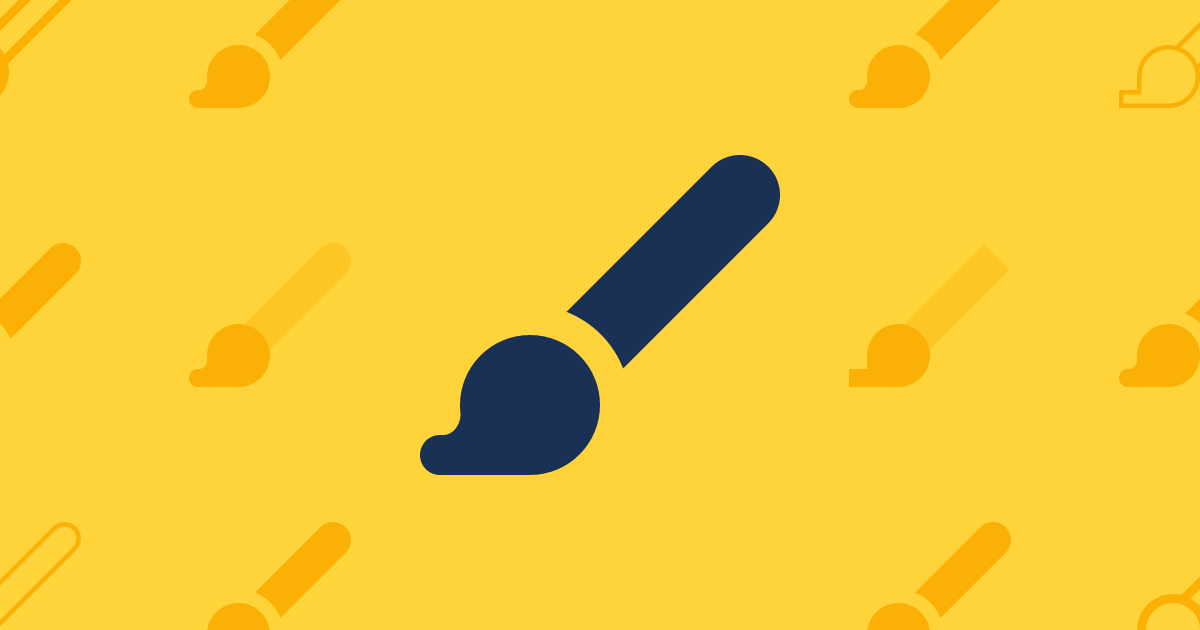 Paintbrush Fine Icon Font Awesome
