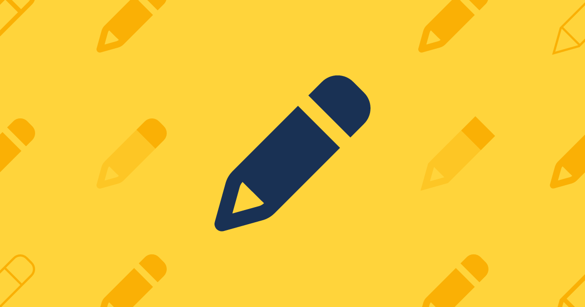 Pencil Regular Icon Font Awesome