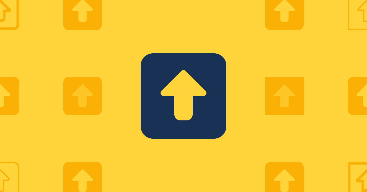 Square Up Icon Font Awesome