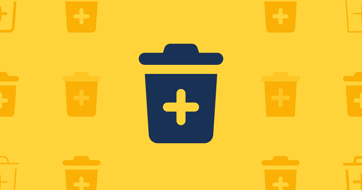 Trash Plus Light Icon Font Awesome