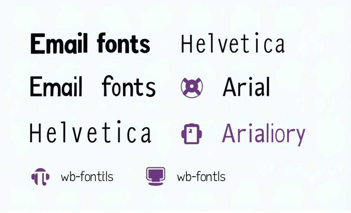 Email Fonts