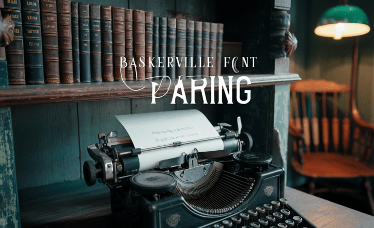 Baskerville Font Pairing