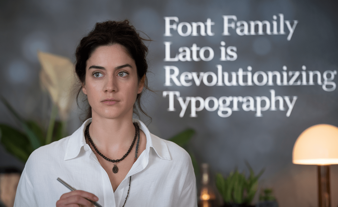 Font Family Lato Is Revolutionizing Typography