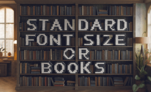 Standard Font Size For Books