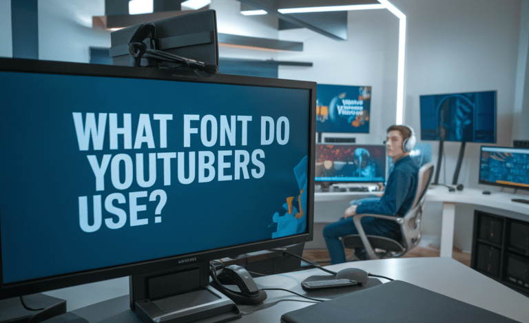 What Font Do Youtubers Use
