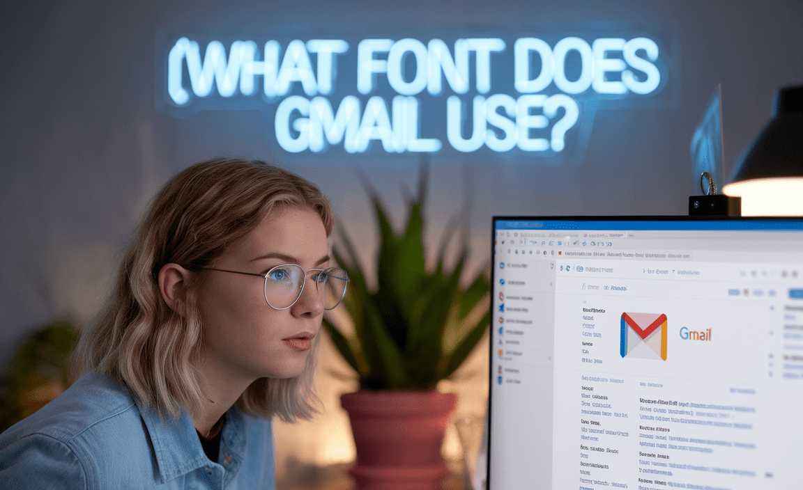 What Font Does Gmail Use