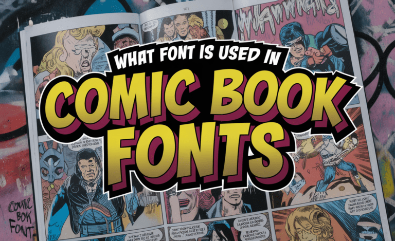 What Font Is Used In Comic Books