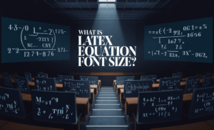 What Is Latex Equation Font Size