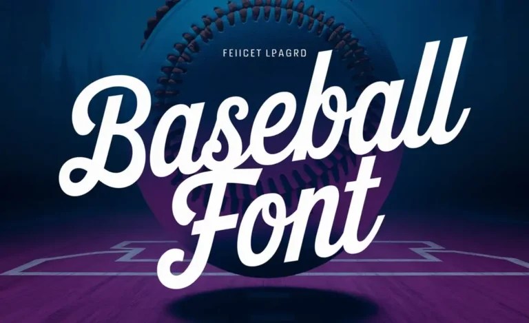 Baseball Font
