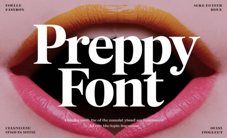 Preppy Font