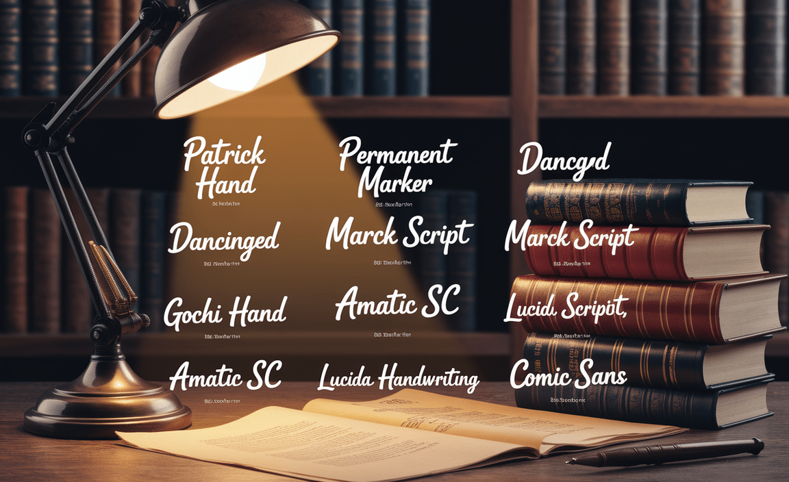 Top Handwriting Fonts That Look Real And Natural