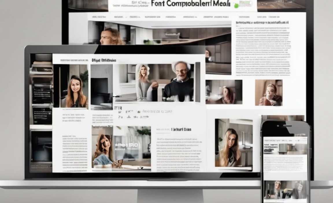 Choosing The Right Font Size For Different Sections