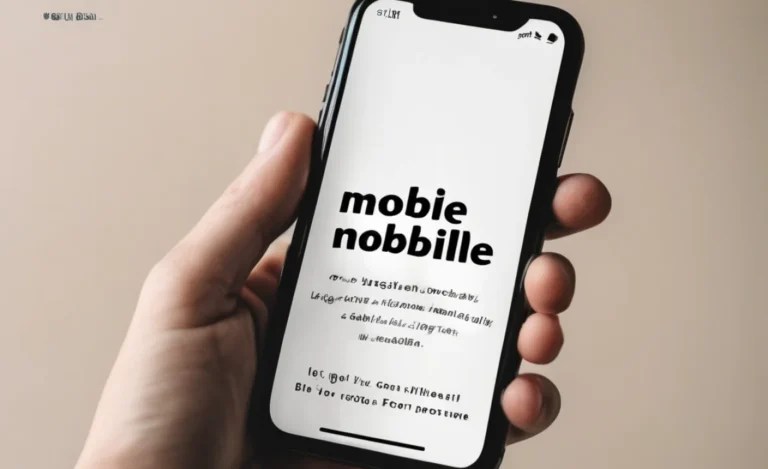 Font Sizes For Mobile