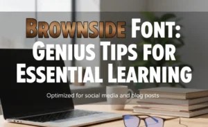 Brownside Font: Genius Tips for Essential Learning