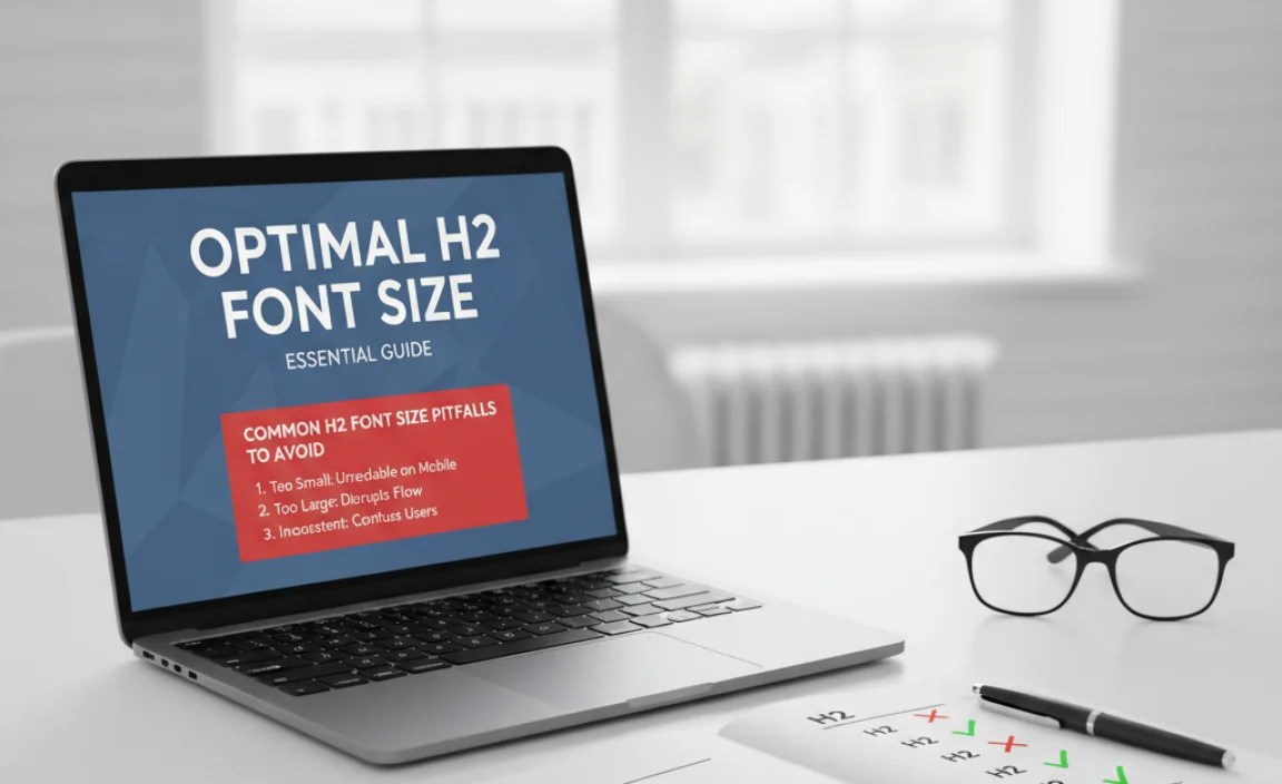 Common H2 Font Size Pitfalls to Avoid