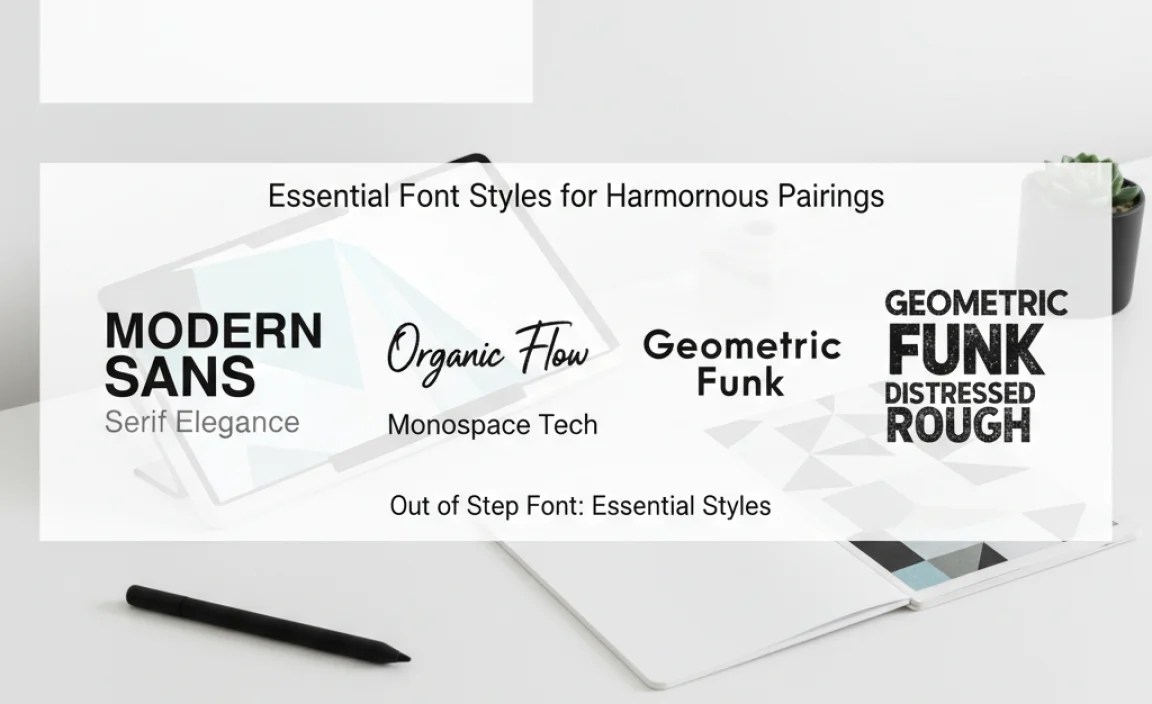 Essential Font Styles for Harmonious Pairings