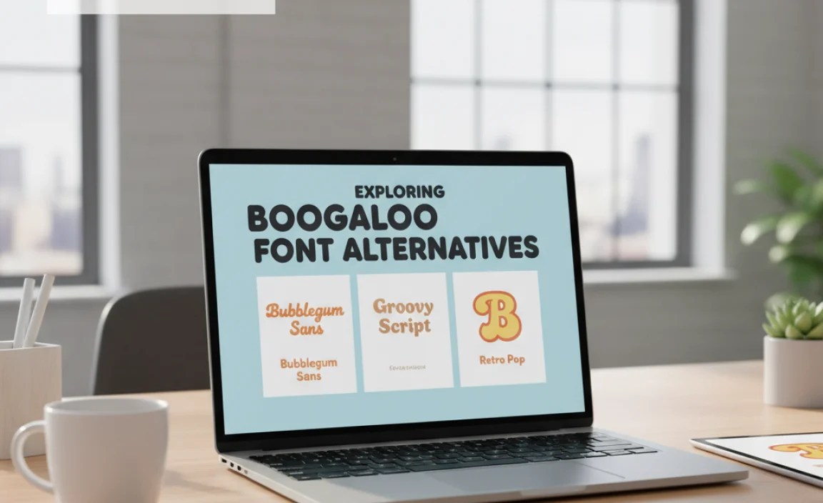 Exploring Boogaloo Font Alternatives