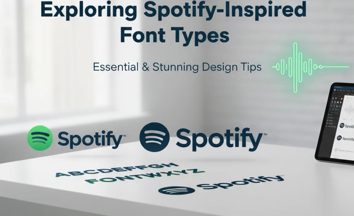 Exploring Spotify-Inspired Font Types