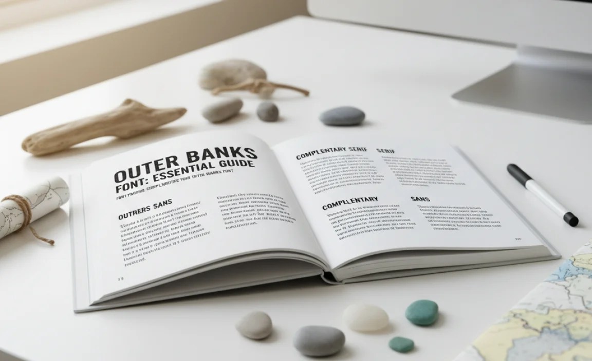 Font Pairing: Complementing Your Outer Banks Font