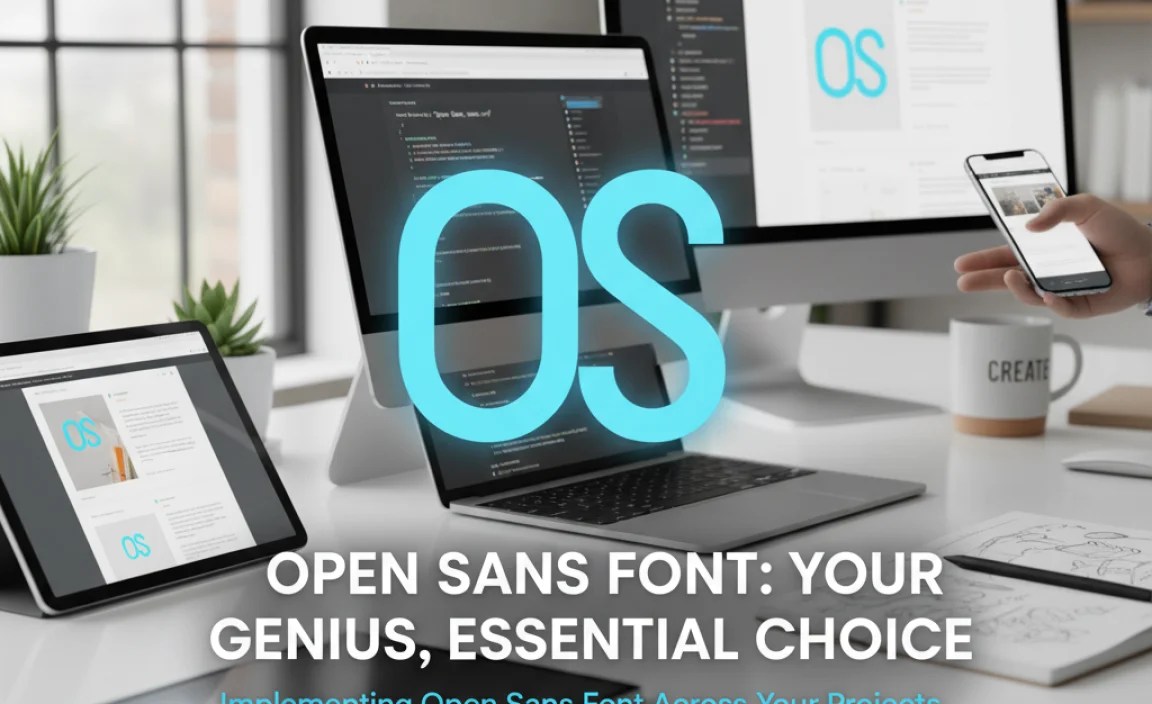 Implementing Open Sans Font Across Your Projects