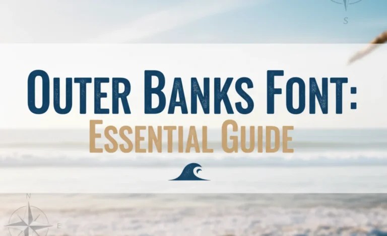 Outer Banks Font: Essential Guide