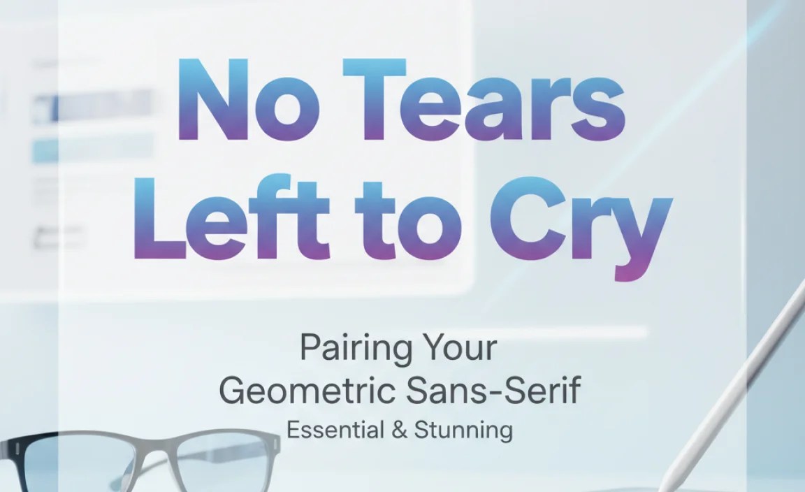 Pairing Your Geometric Sans-Serif