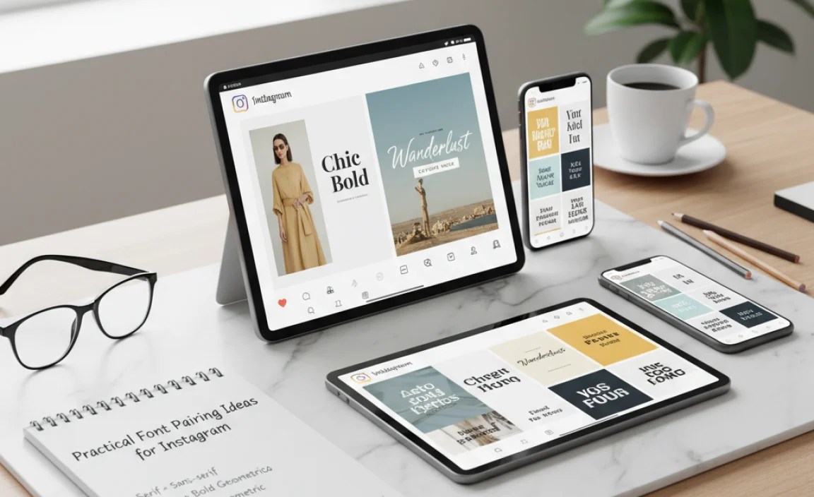Practical Font Pairing Ideas for Instagram
