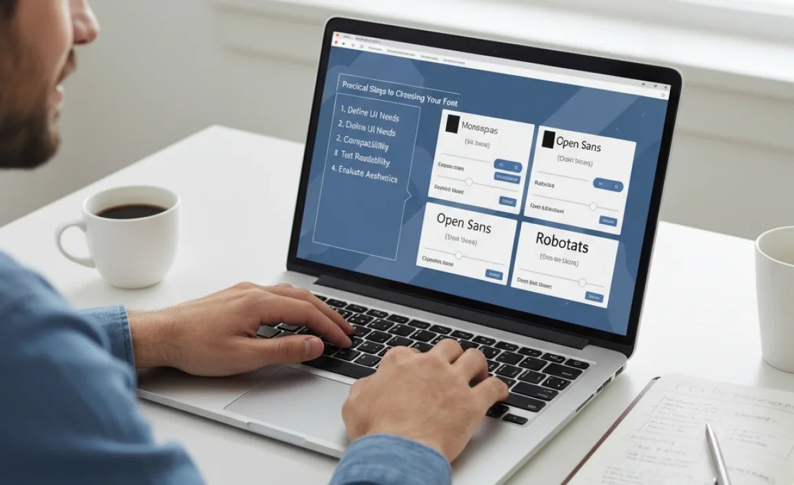 Practical Steps to Choosing Your Font