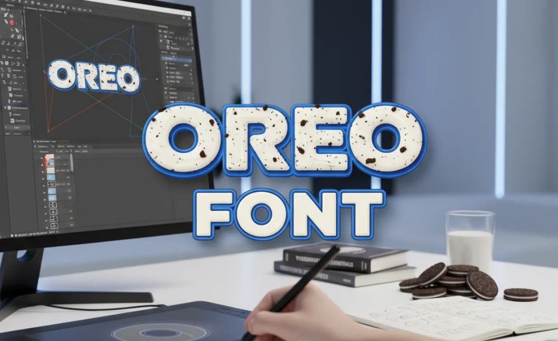 Replicating the Oreo Font Style: Tools and Techniques
