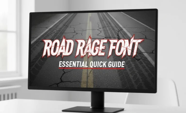 Road Rage Font: Essential Quick Guide