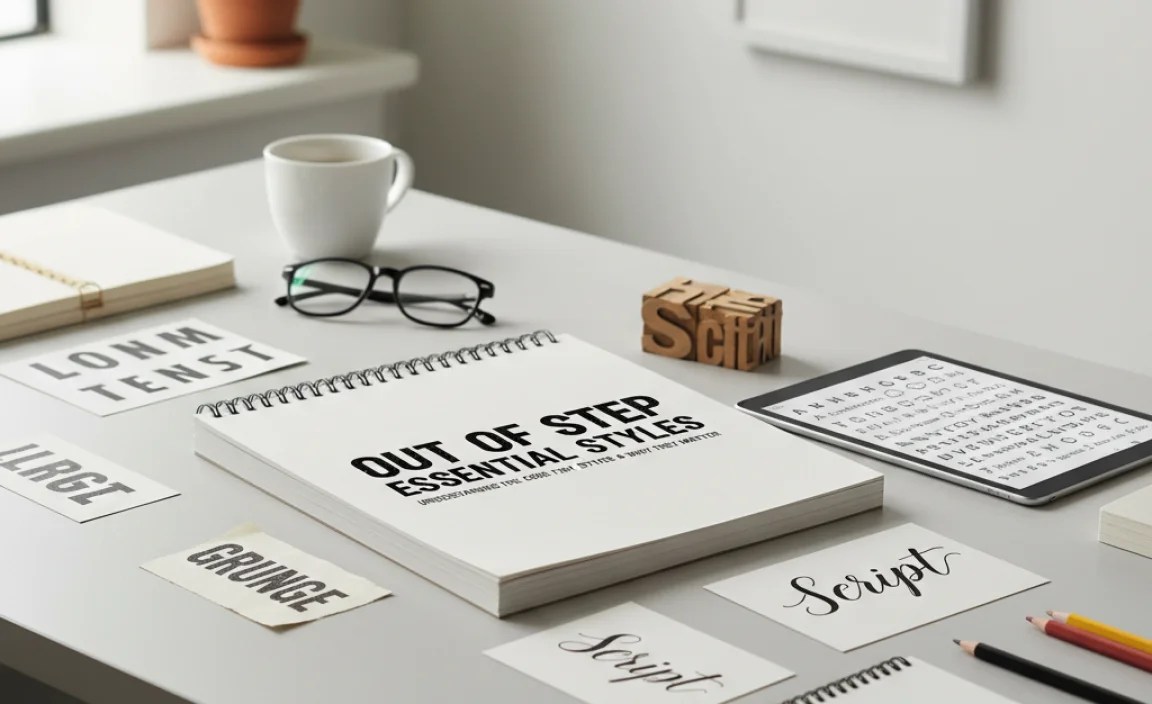 Understanding the Core Font Styles & Why They Matter