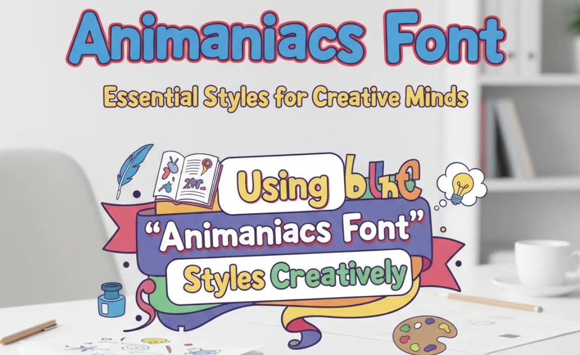 Using “Animaniacs Font” Styles Creatively