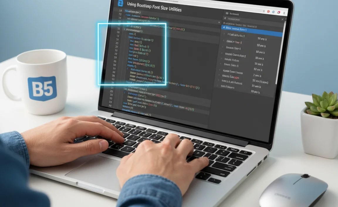 Using Bootstrap Font Size Utilities