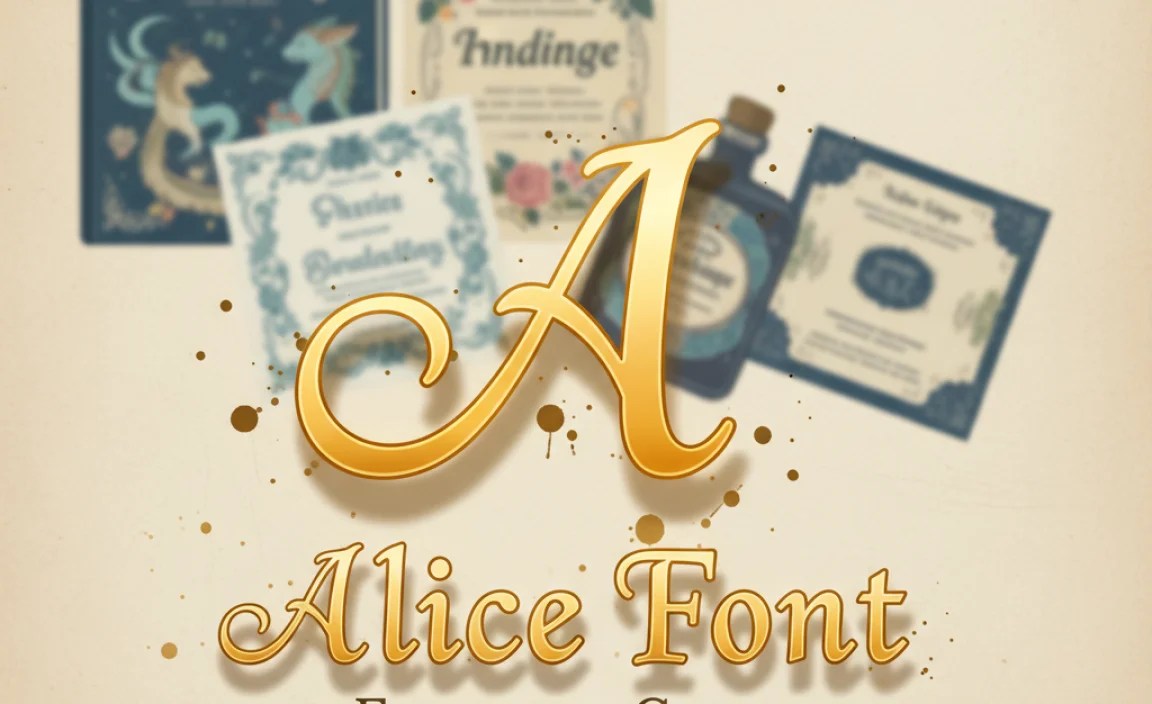 Where Does Alice Font Shine Brightest?