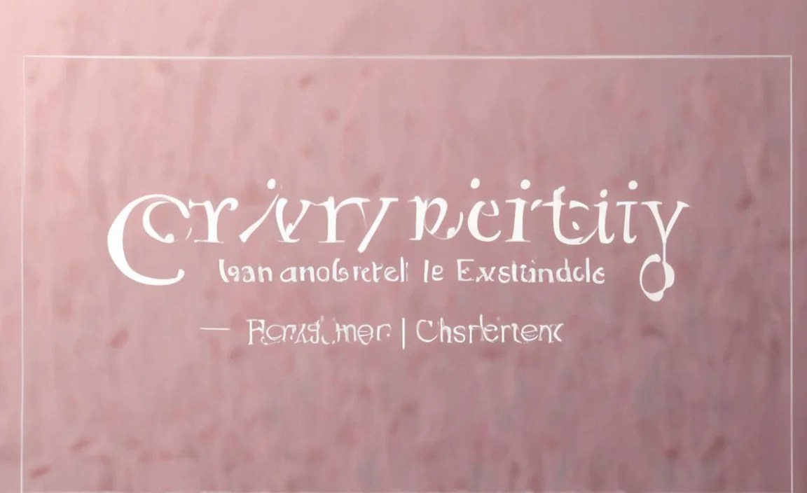Exploring Different &ldquo;Cry Pretty&rdquo; Font Styles