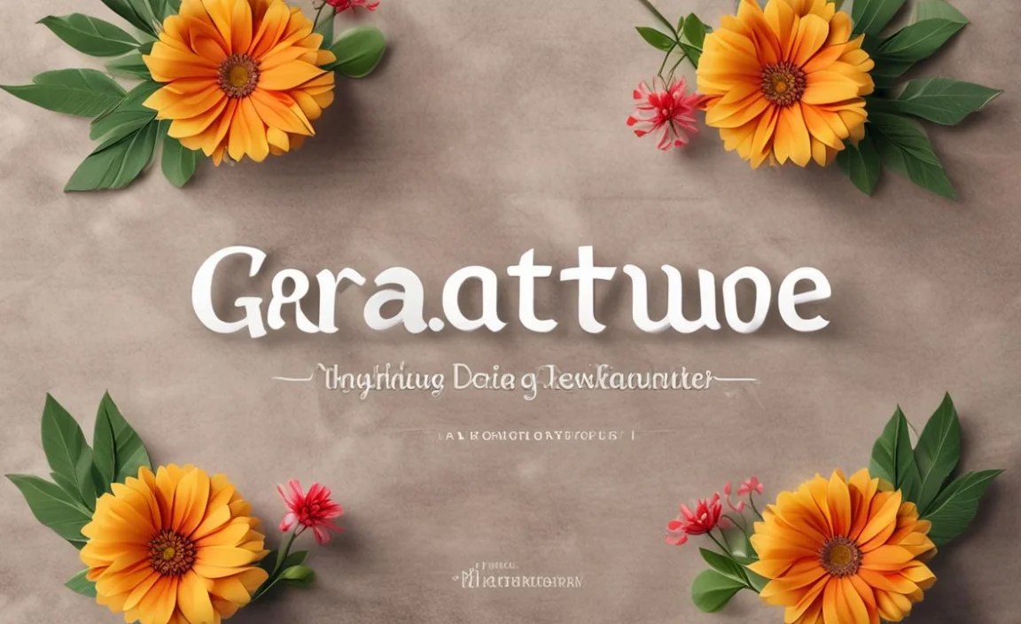 Practical Tips for Using Gratitude Fonts