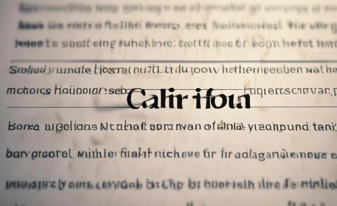 Choosing the Right Font for Your Needs