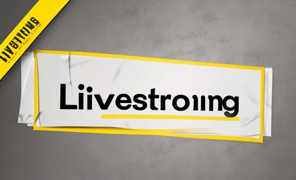 Finding Your &ldquo;Livestrong&rdquo; Font: A Beginner&rsquo;s Guide